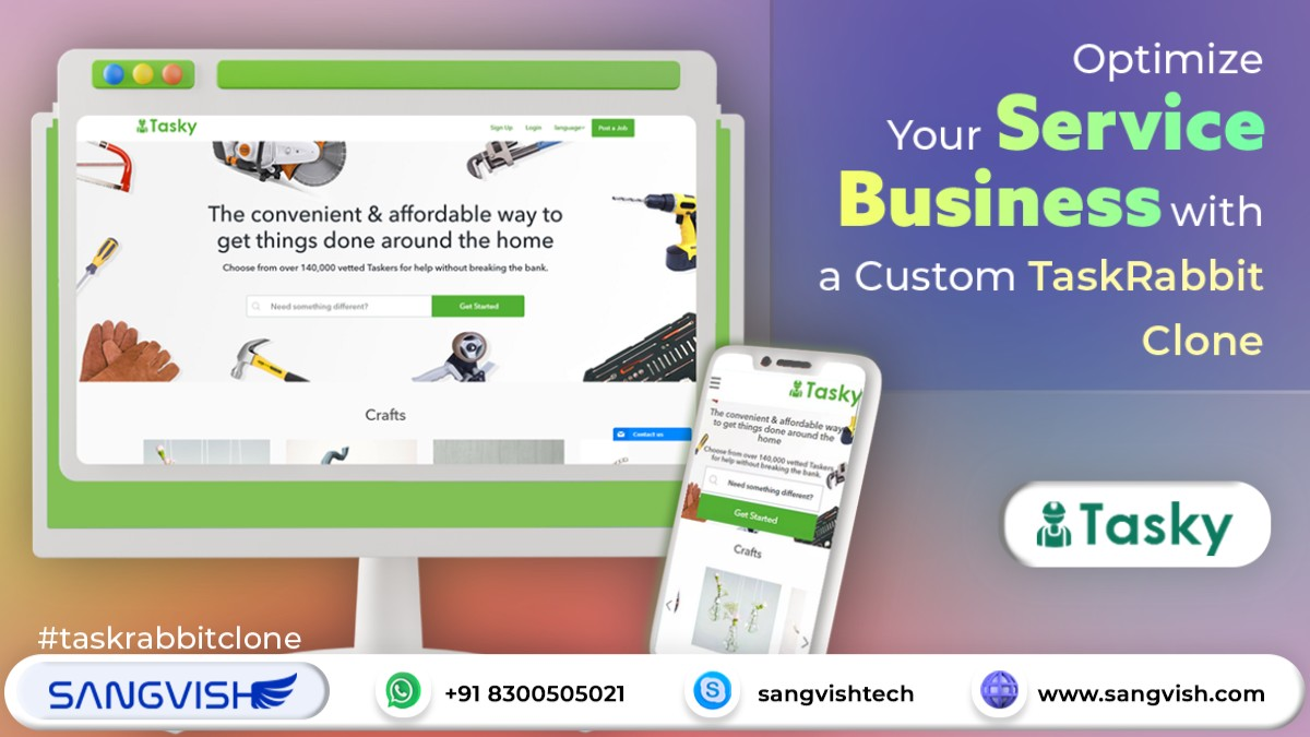 Optimize Your Service Business with a Custom TaskRabbit Clone